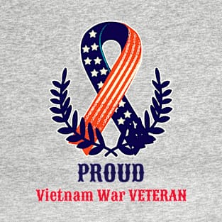 Proud Vietnam War Veteran T-Shirt